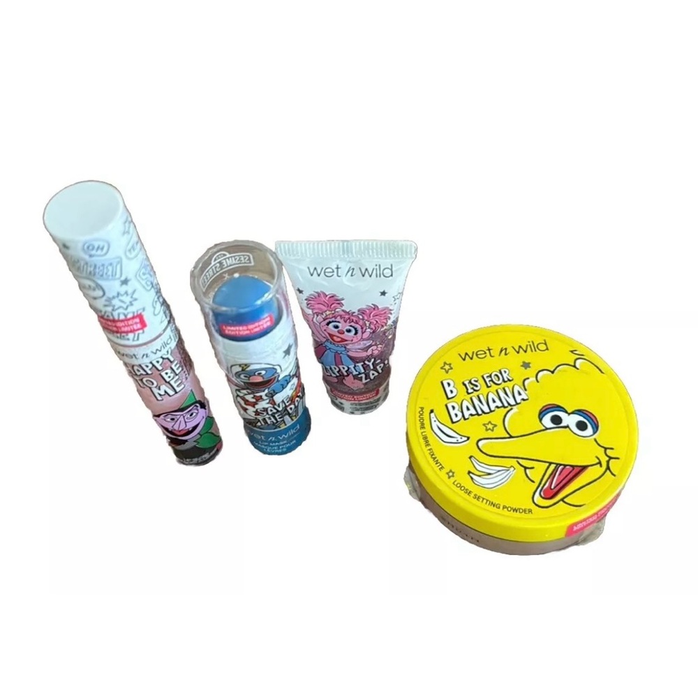 Wet N Wild Sesame Street Limited Edition bundle: lip gloss, glitter & more